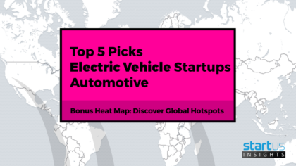 Discover 5 Top Electric Vehicle Startups impacting Automotive