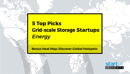 5 Top Grid-Scale Storage Startups Out Of 274