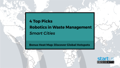 4 Top Robotics Startups Out Of 46 For Waste Management In Smart Cities