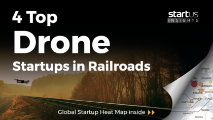 4 Top Drone Startups Impacting The Railway Industry