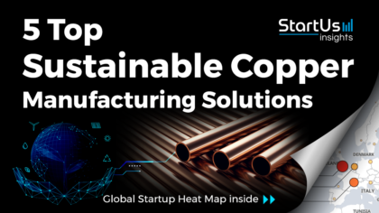 Discover 5 Top Sustainable Copper Manufacturing Solutions developed by Startups