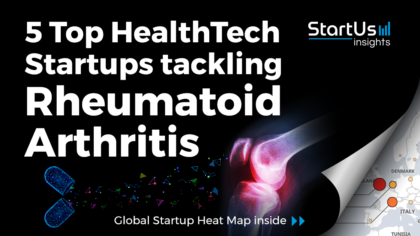 5 Top HealthTech & Pharma Startups tackling Rheumatoid Arthritis