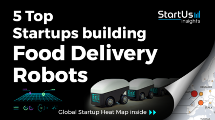 Discover 5 Top Startups building Food Delivery Robots