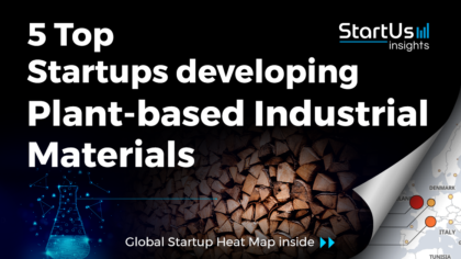 Discover 5 Top Startups developing Plant-based Industrial Materials