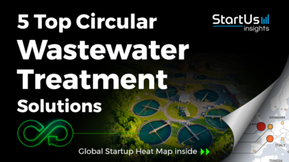 Discover 5 Top Startups developing Circular Wastewater Treatment Solutions