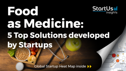 Food as Medicine: Discover 5 Top Solutions developed by Startups