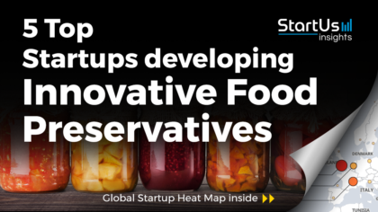 Discover 5 Top Startups developing Innovative Food Preservatives