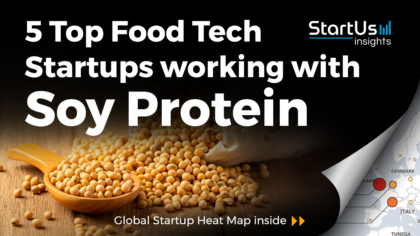 Discover 5 Top Food Tech Startups working with Soy Protein