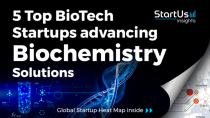 Discover 5 Top BioTech Startups advancing Biochemistry Solutions