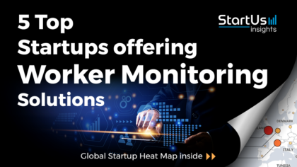 Discover 5 Top Startups offering Worker Monitoring Solutions