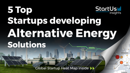 Discover 5 Top Startups developing Alternative Energy Solutions