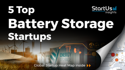 Discover 5 Top Battery Storage Startups