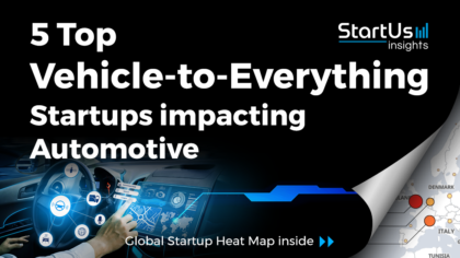 Discover 5 Top Vehicle-to-Everything (V2X) Startups impacting Automotive