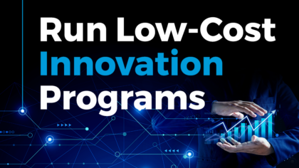 Run Low Cost Innovation Programs