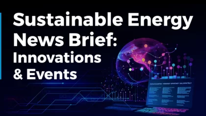 Sustainable Energy News Brief: Innovations & Events (December 2023)