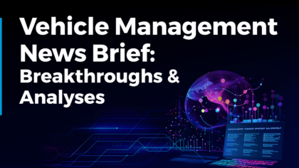 Vehicle Management News Brief: Breakthroughs & Analyses (December 2023)