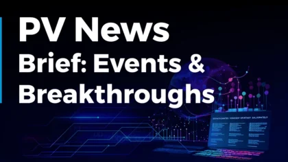 PV News Brief: Events & Breakthroughs (January 2024)