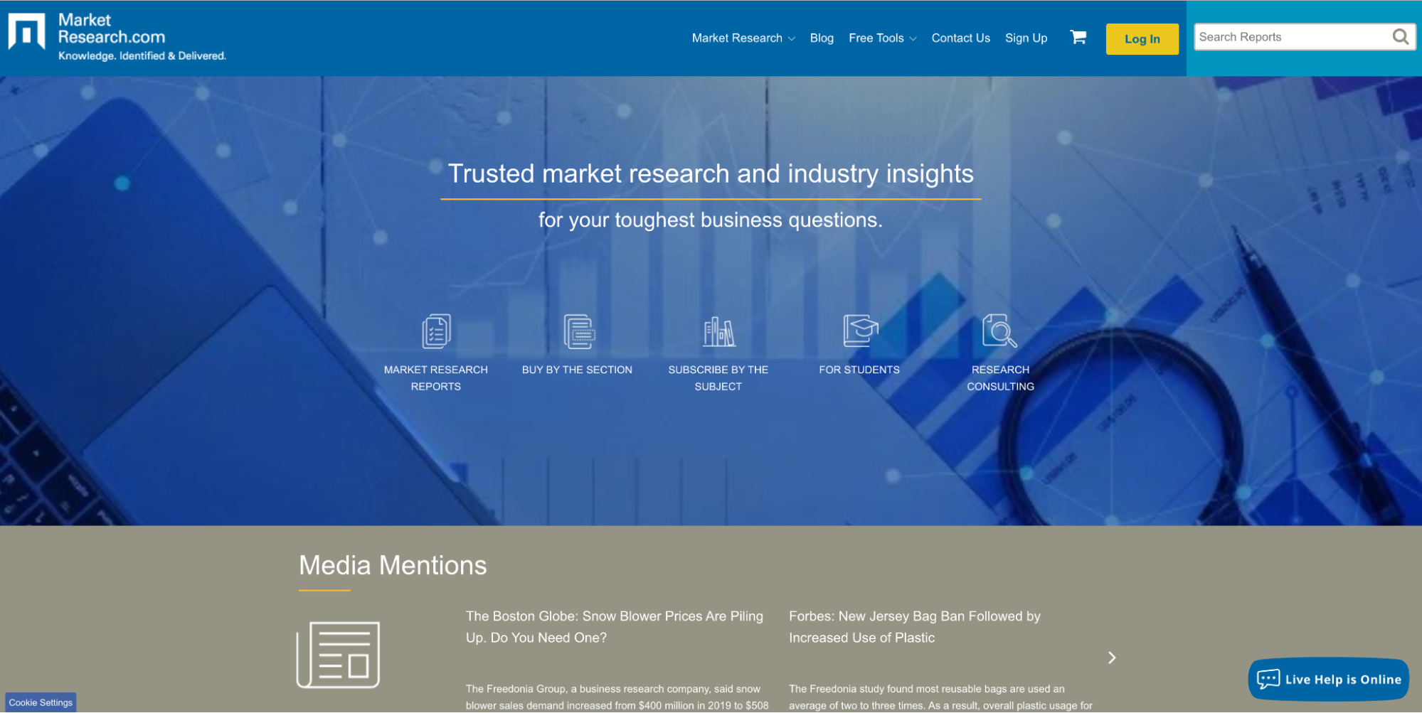 market research reports companies